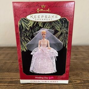 NWT Wedding Day Barbie Collector’s Series Ornament